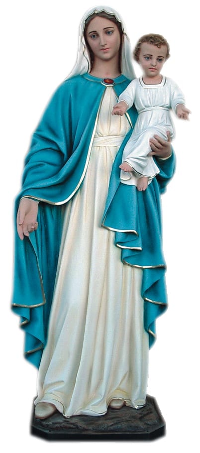madonna-con-bambino-cm-170-art-5287sr Madonna con Bambino cm 170 statua in vetroresina dipinta a mano con colori ad olio ed occhi di cristallo