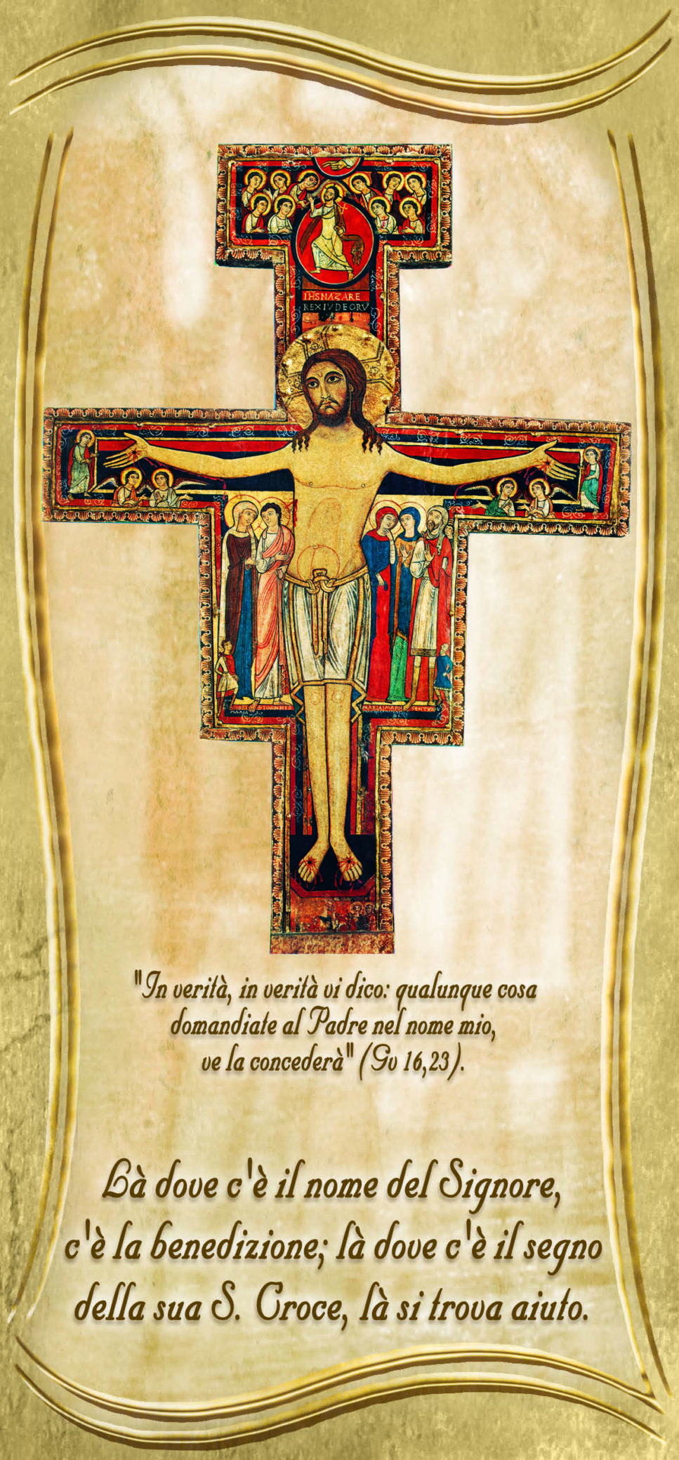 cartoncino per la benedizione della famiglia art 3478A