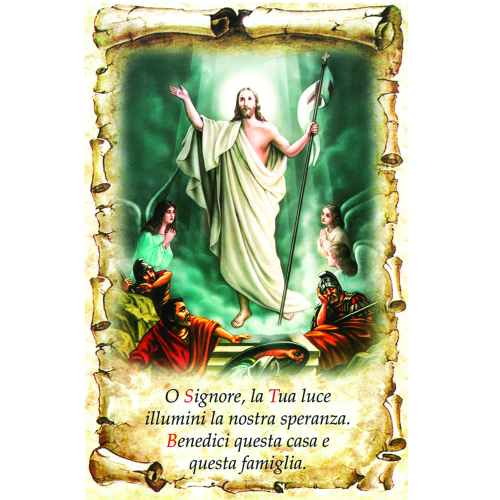 cartoncino per la benedizione della famiglia art 3736