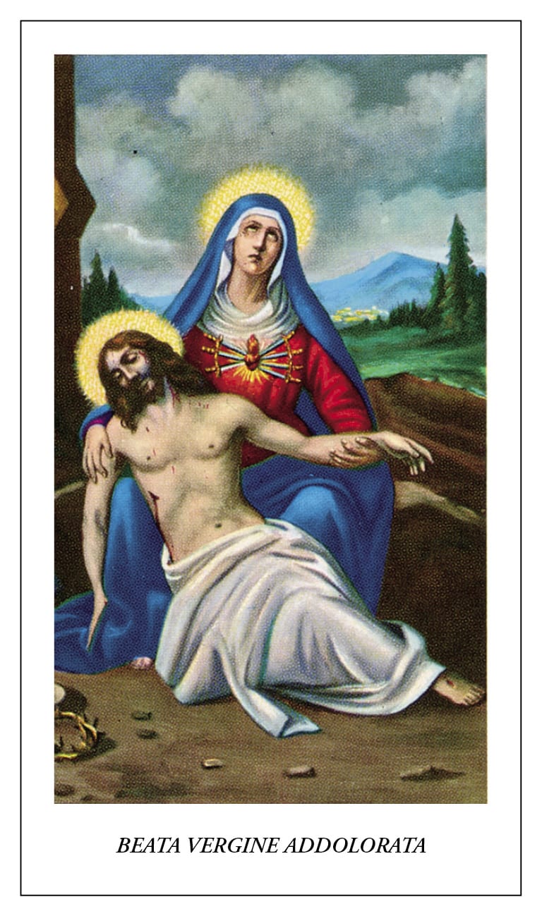 immagine beata vergine addolorata art 3309:53