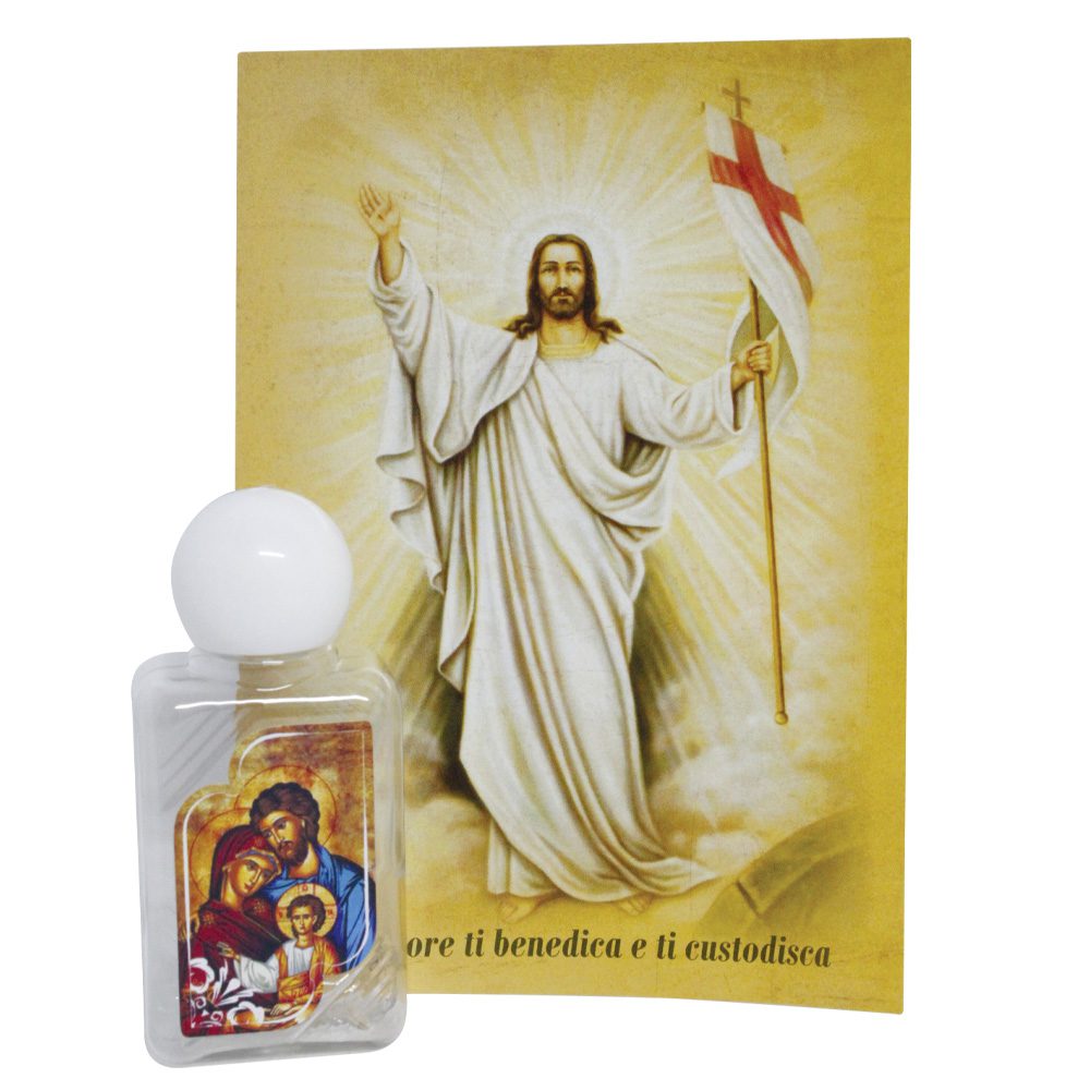 Holyart Bottigliette Per Acquasanta Trasparenti 30 Ml, Confezione Da 100 Pezzi, In Plastica, Per Uso Religioso